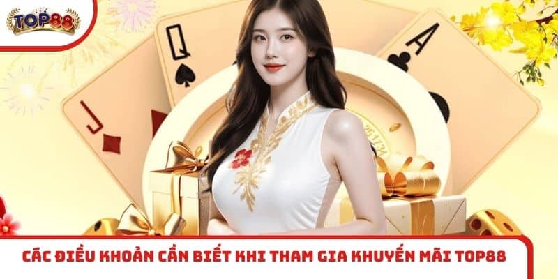 Các điều khoản cần biết khi tham gia khuyến mãi TOP88